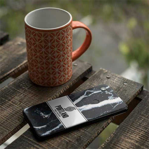 NBA Portland Trail Blazers Marble Google Pixel 3a XL Skin